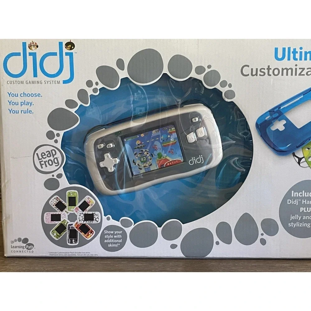 NEW LEAP FROG ultimate customization pack DIDJ Custom Learning Gaming System NIB